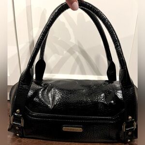 Cole Haan vintage black patent leather purse.  Beautiful and unique!
